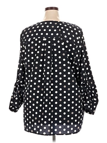 Lane Bryant Outlet 3/4 Sleeve Blouse (view 2)