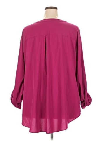 Worthington 3/4 Sleeve Blouse (view 2)
