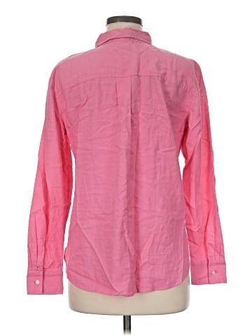 Ann Taylor LOFT Long Sleeve Button-Down Shirt (view 2)