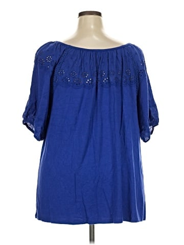 Ashley Stewart Short Sleeve Top (view 2)