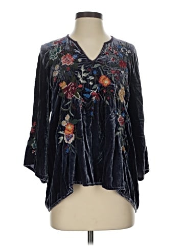 Johnny Was 3/4 Sleeve Blouse (view 1)