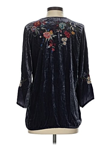 Johnny Was 3/4 Sleeve Blouse (view 2)