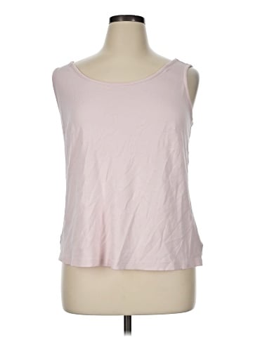 Lands' End Sleeveless T-Shirt (view 1)
