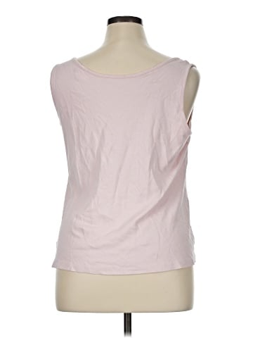 Lands' End Sleeveless T-Shirt (view 2)