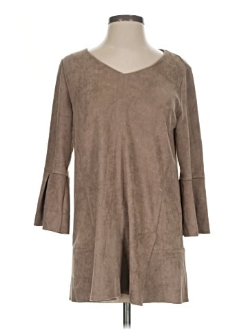 Soft Surroundings 3/4 Sleeve Top (view 1)