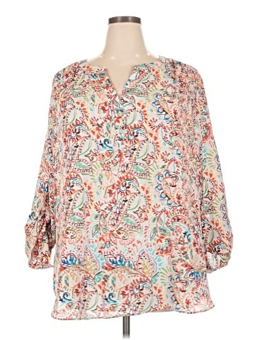 Zac & Rachel 3/4 Sleeve Blouse (view 1)