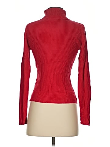 August Silk Turtleneck Sweater (view 2)