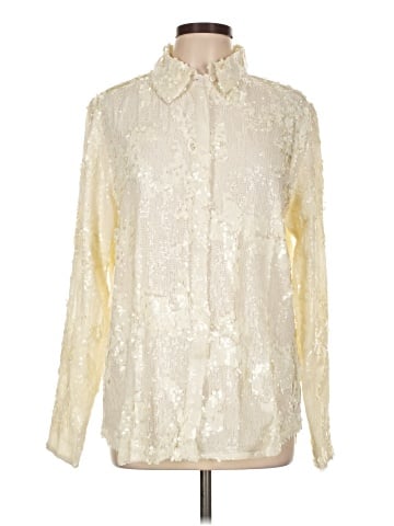 Gold Hawk Long Sleeve Blouse (view 1)