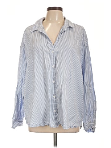 Babaton Long Sleeve Button-Down Shirt (view 1)