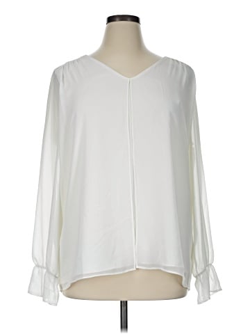 Kasper 3/4 Sleeve Blouse (view 1)