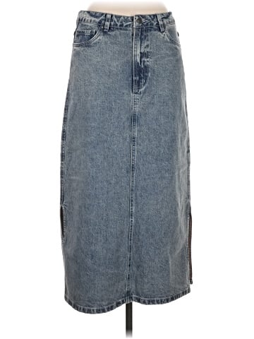 Carbon2Cobalt Denim Skirt (view 1)