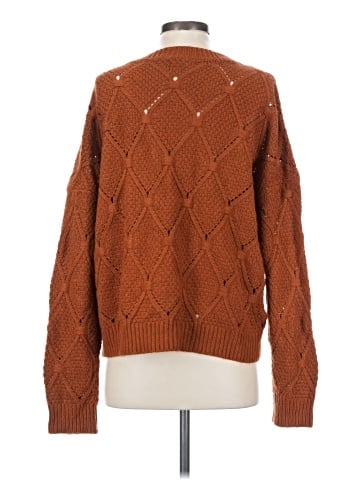 Hem & Thread Pullover Sweater (view 2)