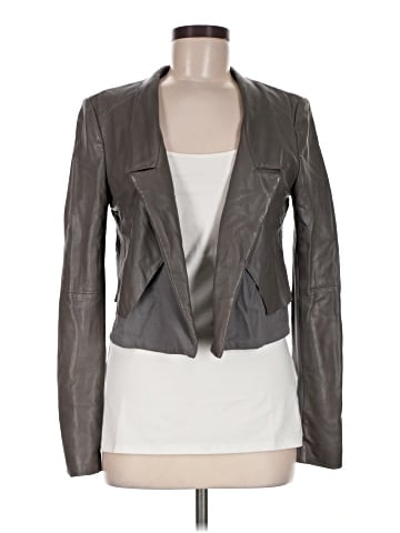 Halston Heritage Leather Jacket (view 1)