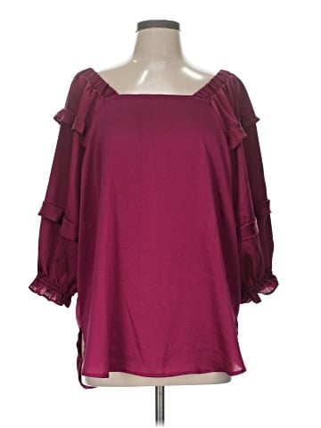 Liz Claiborne 3/4 Sleeve Blouse (view 1)