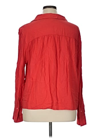 a.n.a. A New Approach Long Sleeve Blouse (view 2)
