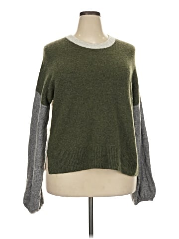 Madewell Colorblock Payton Pullover Sweater in Coziest Yarn (view 1)