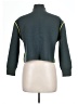 Tory Burch Color Block Green Wool Pullover Sweater Size L - photo 2