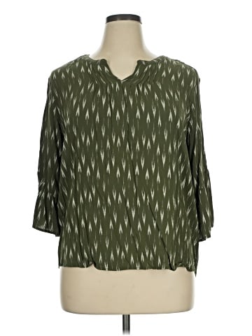 Eddie Bauer 3/4 Sleeve Blouse (view 1)