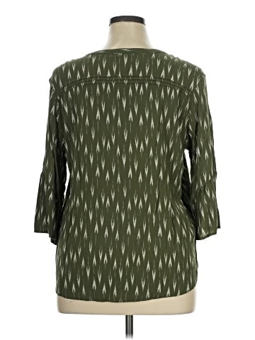Eddie Bauer 3/4 Sleeve Blouse (view 2)