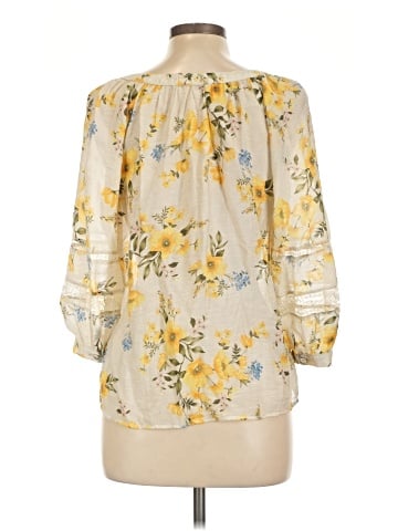 Figueroa & Flower 3/4 Sleeve Blouse (view 2)