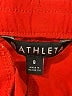 Athleta Solid Red Athletic Shorts Size 8 - photo 3