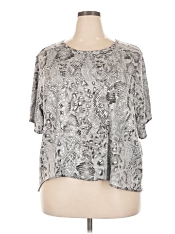 Alfred Dunner Short Sleeve Blouse (view 1)