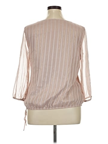 Banana Republic Factory Store 3/4 Sleeve Blouse (view 2)