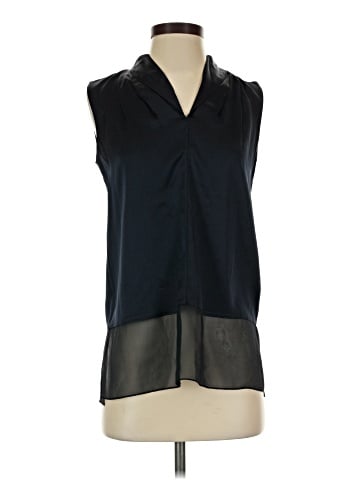 Elie Tahari Sleeveless Silk Top (view 1)