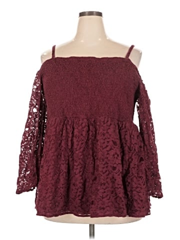Torrid 3/4 Sleeve Top (view 1)