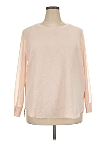 Rose + Olive Long Sleeve Blouse (view 1)