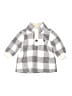 Carter's 100% Polyester Ivory Long Sleeve Polo 0-3 MO / 3 MO - photo 1