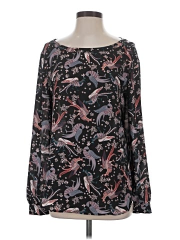 Ann Taylor LOFT Outlet Long Sleeve T-Shirt (view 1)
