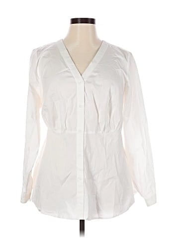 Lane Bryant 3/4 Sleeve Blouse (view 1)