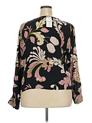 Karen Kane 3/4 Sleeve Blouse (view 2)