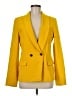 J.Crew Solid Yellow Blazer Size 8 - photo 1