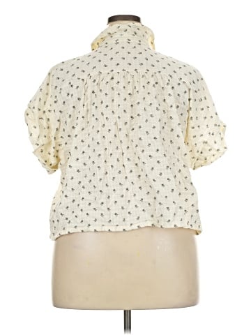 Madewell Short Sleeve Blouse (view 2)
