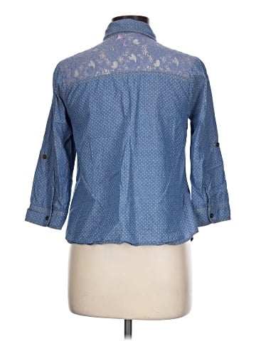 Dolled Up 3/4 Sleeve Button-Down Shirt (view 2)