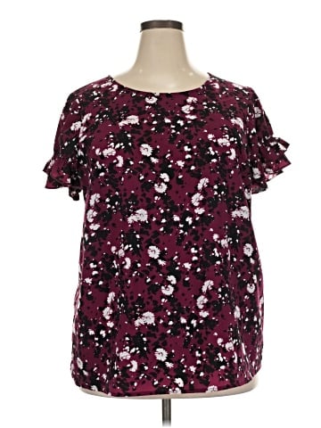 Lane Bryant Short Sleeve Blouse (view 1)