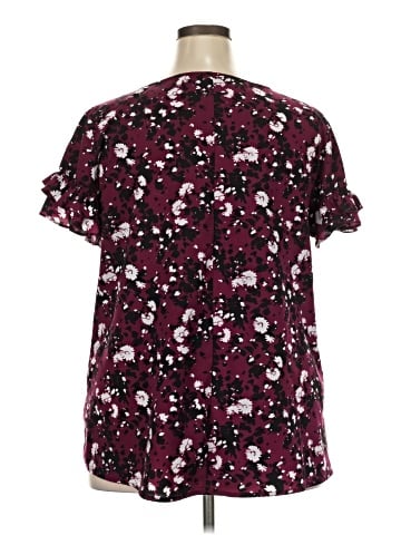 Lane Bryant Short Sleeve Blouse (view 2)