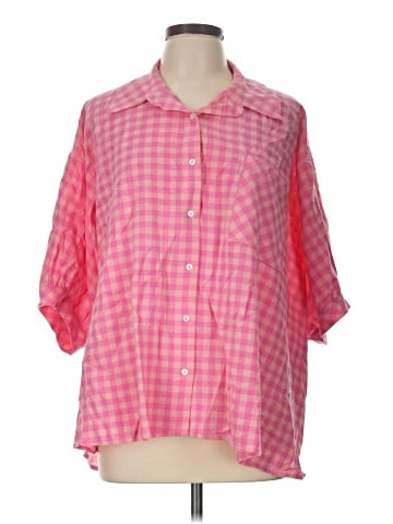 Entro 3/4 Sleeve Button-Down Shirt (view 1)