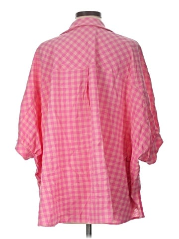 Entro 3/4 Sleeve Button-Down Shirt (view 2)