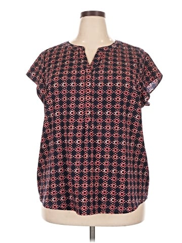 Croft & Barrow Short Sleeve Blouse (view 1)
