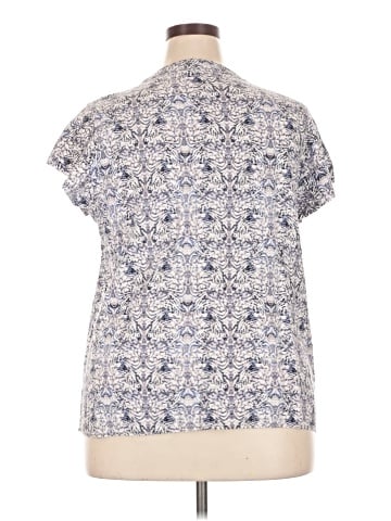 Rose & Thyme Short Sleeve Blouse (view 2)
