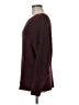 Express 100% Polyester Burgundy Pullover Sweater Size M - photo 5