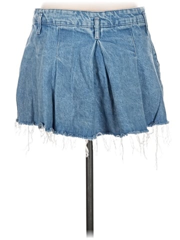 Zara Denim Skirt (view 2)