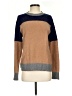J.Crew Color Block Tan Pullover Sweater Size S - photo 1