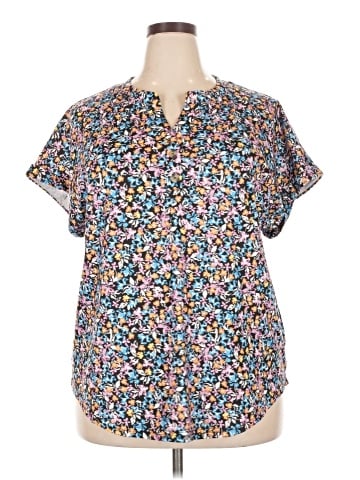 Unbranded Short Sleeve Blouse (view 1)