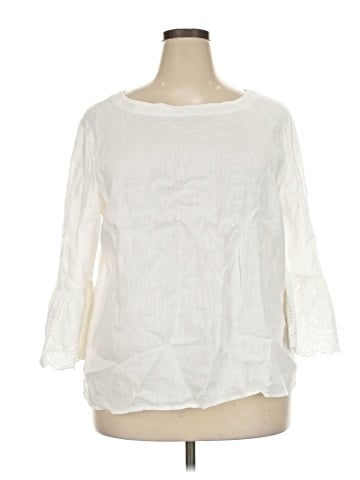 Charter Club 3/4 Sleeve Blouse (view 1)