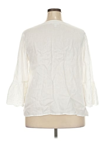 Charter Club 3/4 Sleeve Blouse (view 2)