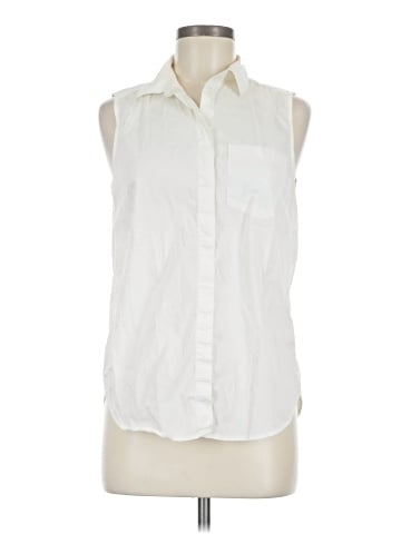 H&M Sleeveless Button-Down Shirt (view 1)